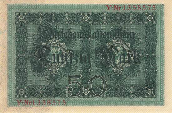 50 Mark 1914 Y
